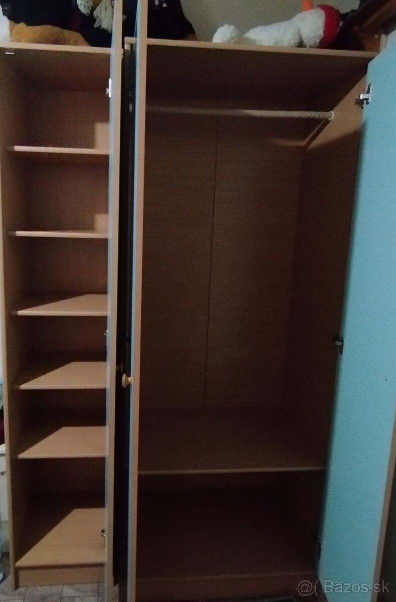 Skrine +písací stolík do detskej izby pre chlapca