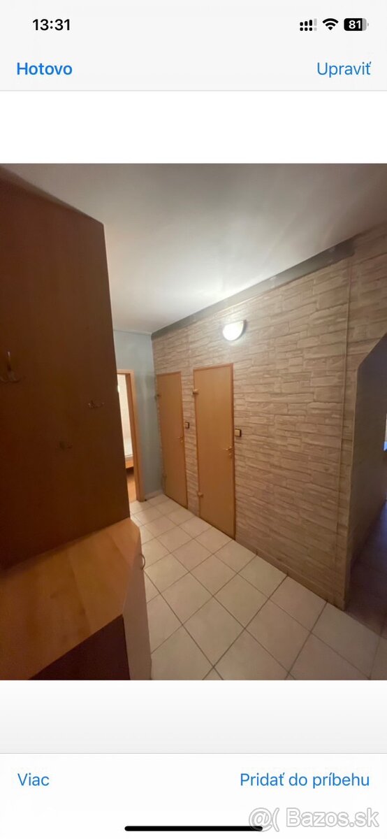 Predam 2 izbovy byt na Druzbe