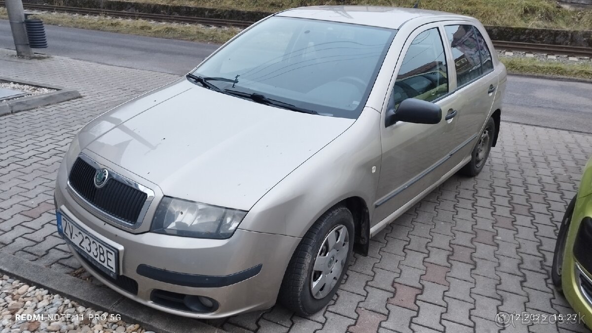 Škoda Fabia 1 1.2htp facelift