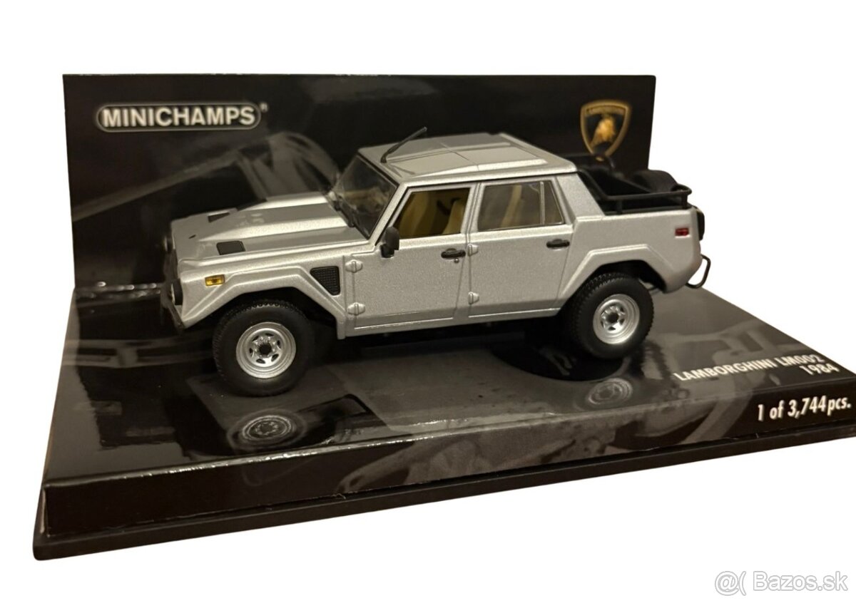Zberateľské kovové modely Lamborghini v mierke 1:43