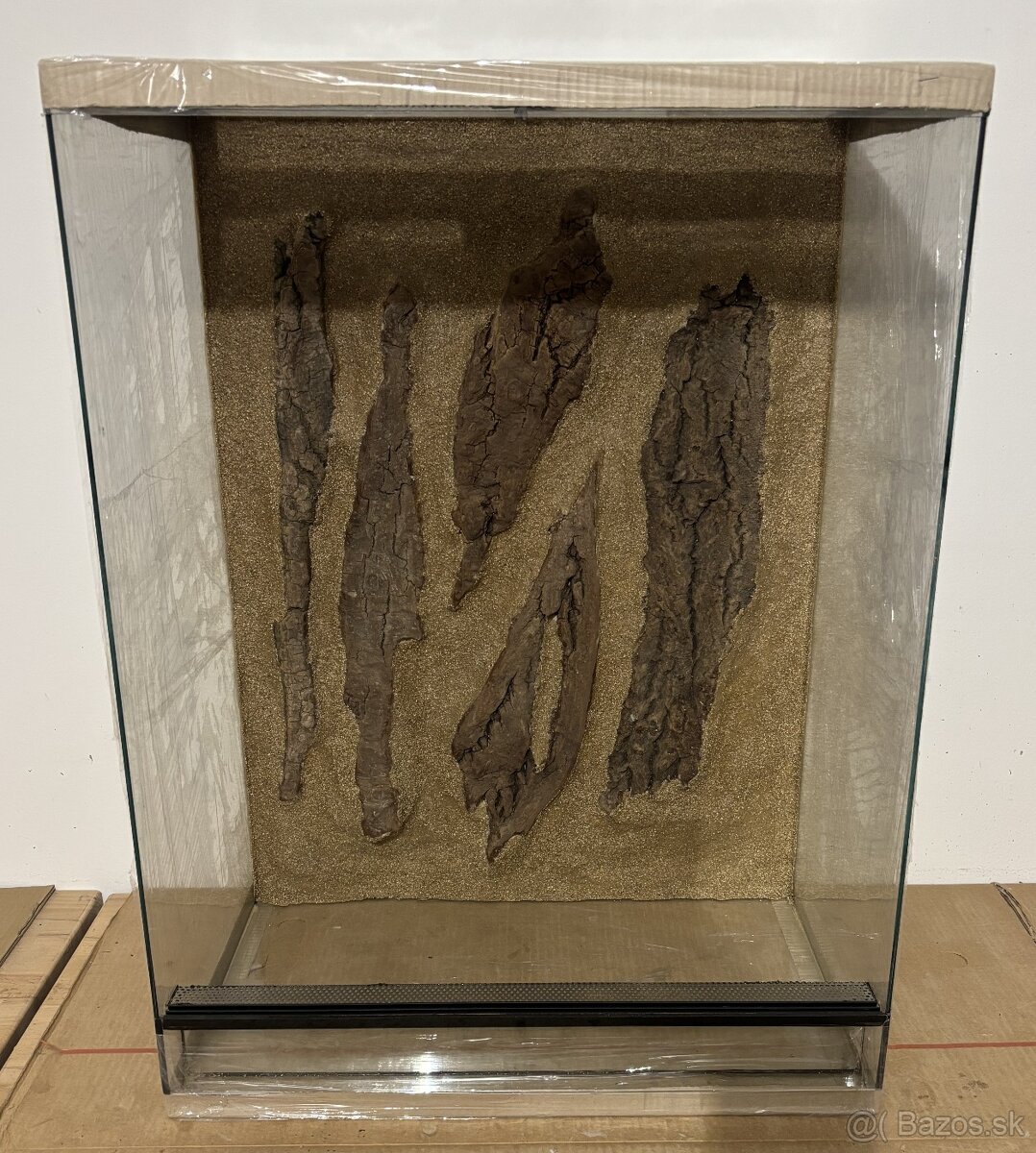 Terárium 60x40x80 s 3D stenou