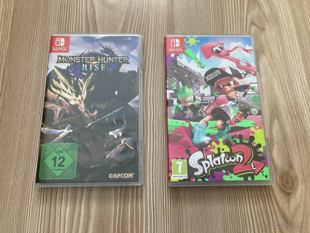 Nintendo Switch hry na predaj