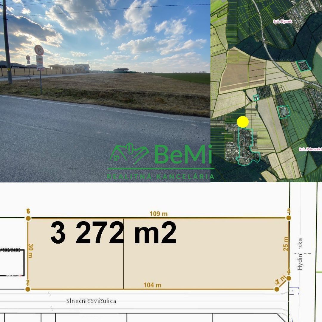 Pozemok Párovské Háje 3 272 m2 ,na výstavbu RD ,všetky IS ID