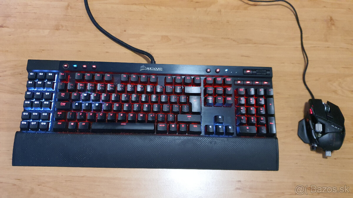 Herná klávesnica Corsair Gaming K95 RGB Cherry MX Brown
