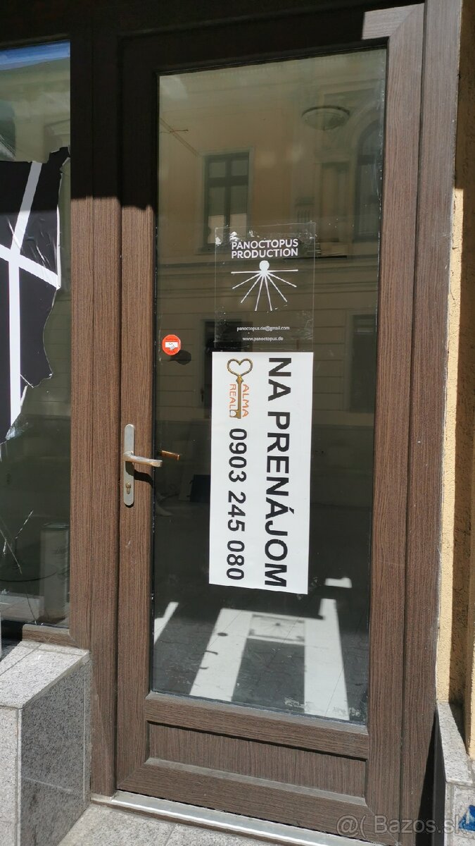 Prenájom obchodného priestoru Klemensova ulica