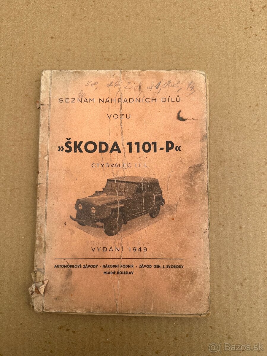 Katalóg Škoda Tudor bojový