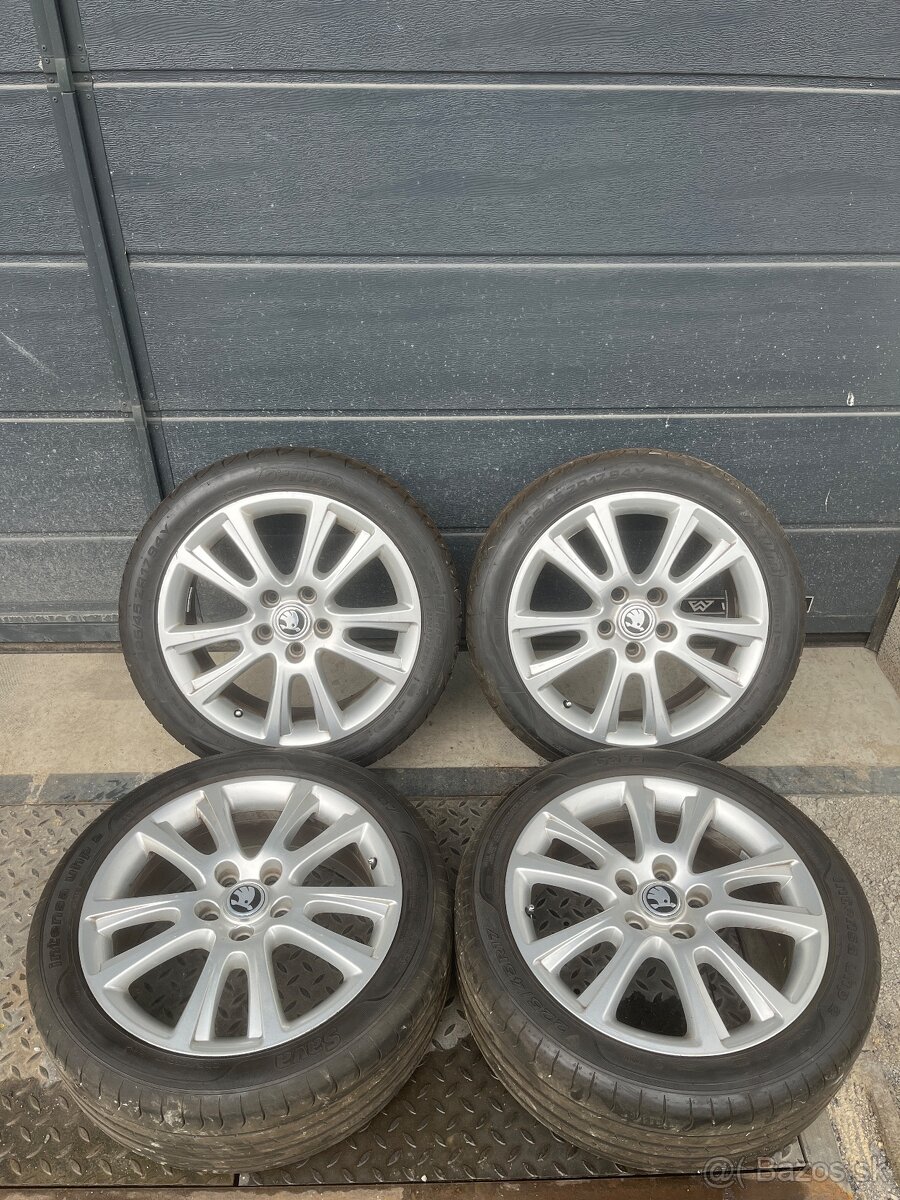 Letná sada kolies 5x112 r17