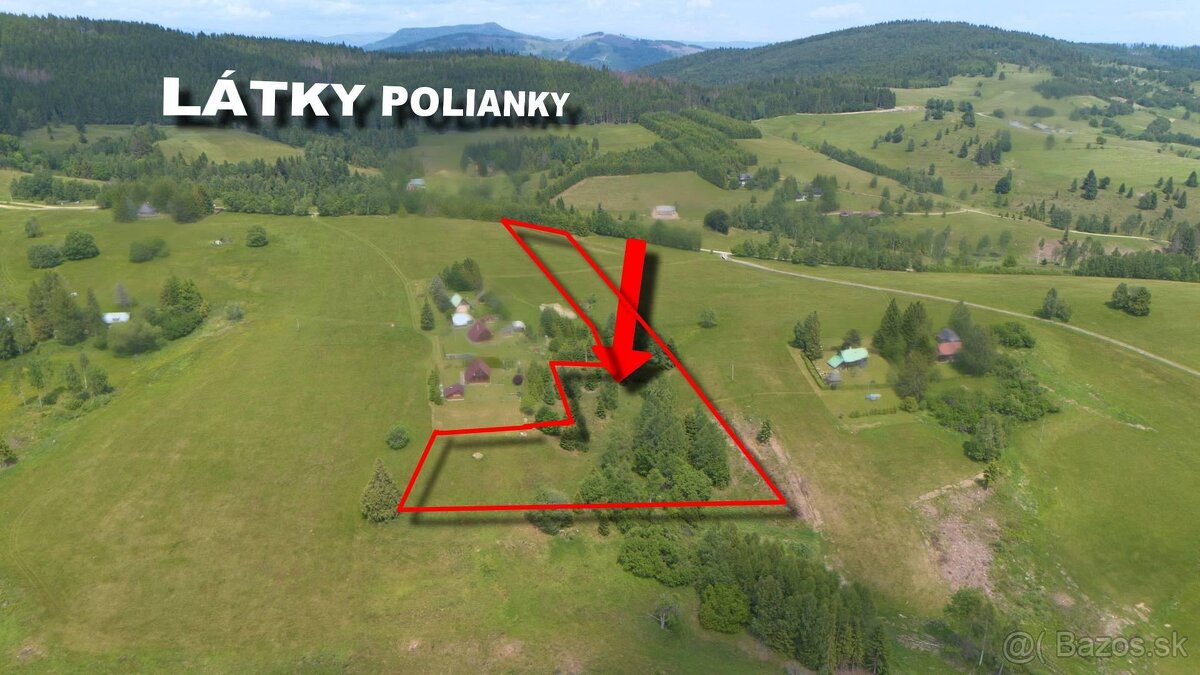 Predám lukratívny, slnečný pozemok na Detvianskych lazoc