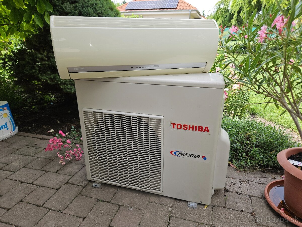Klimatizácia TOSHIBA - vonkajšia aj vnútorná jednotka