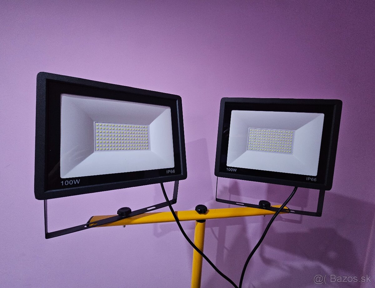 Led reflektory 2×50w a 2×100w