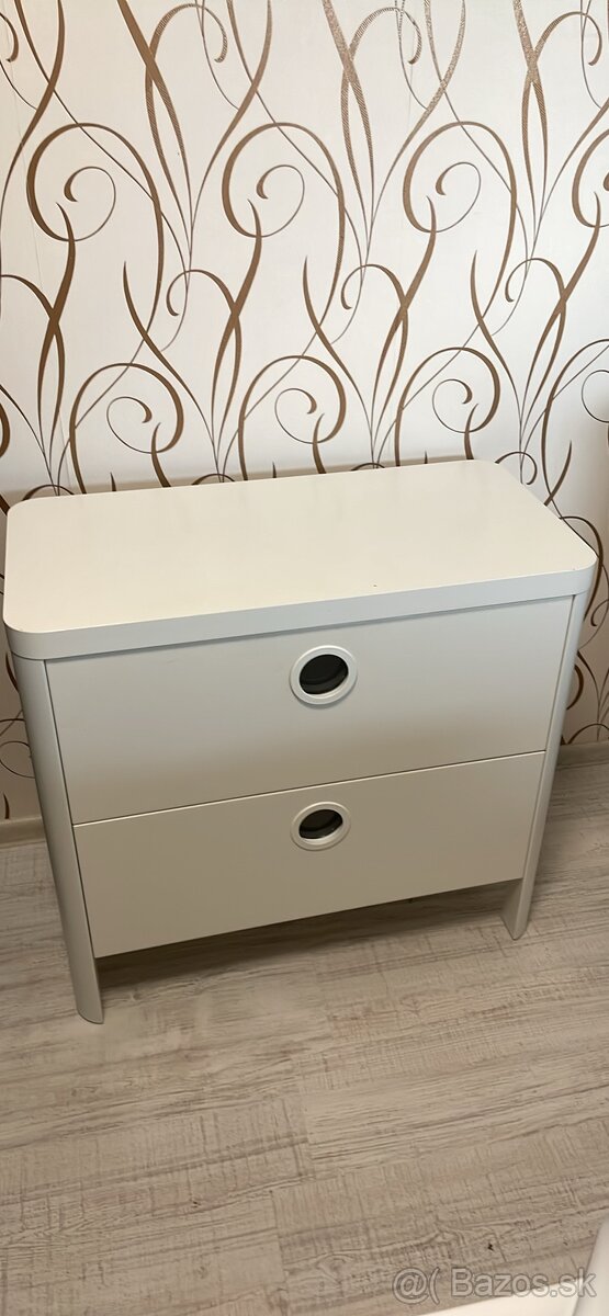 Komoda Ikea Busunge biela