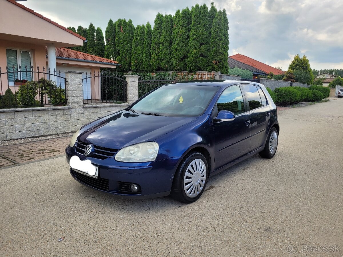 Predám volkswagen golf 5 1.9 tdi diesel kw 77 r.v 2007
