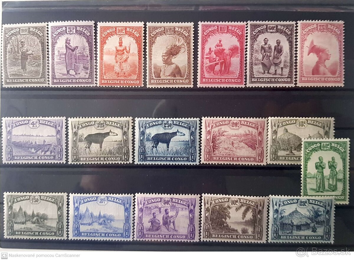 Belgické Kongo Ruanda Urundi