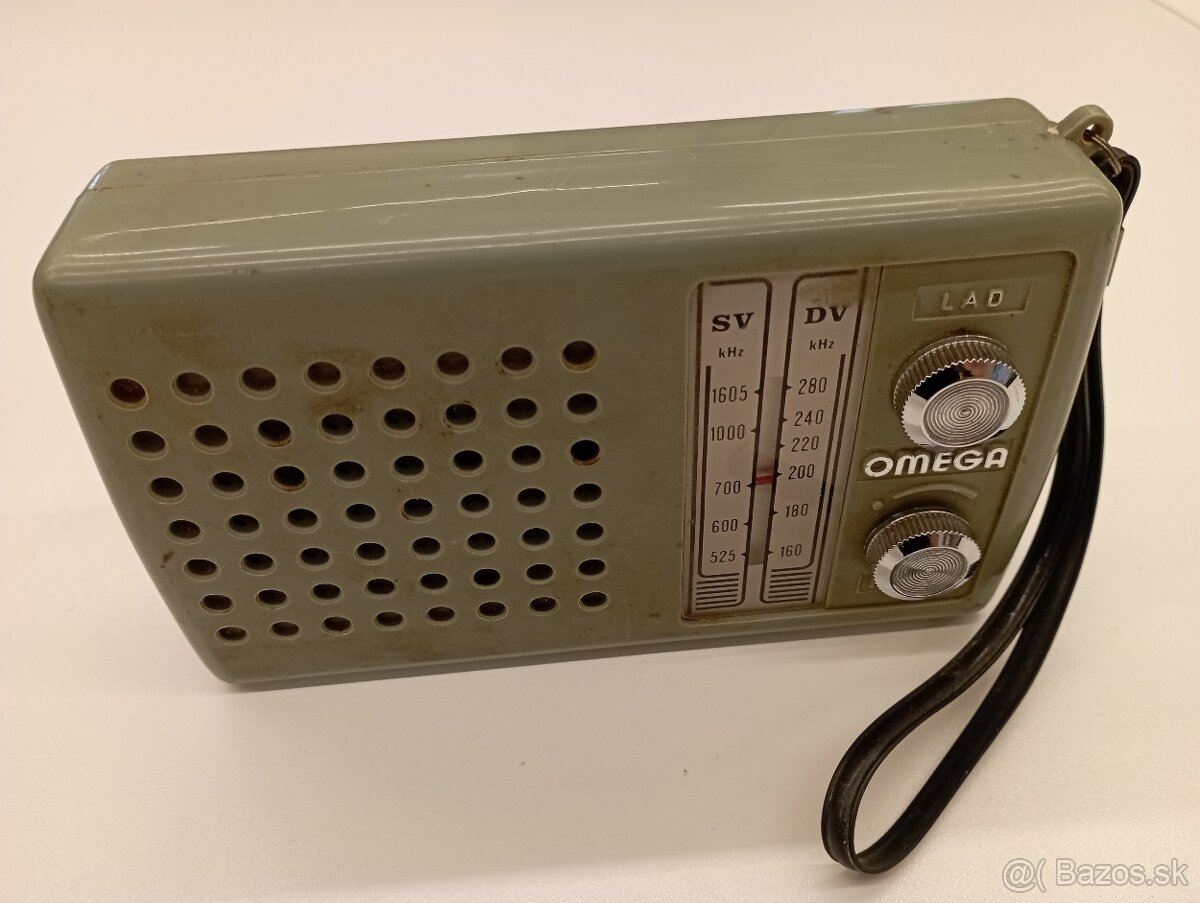 Retro rádio Omega
