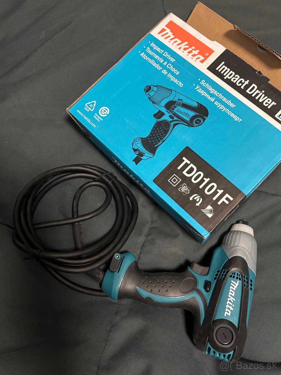 Makita razovy utahovak TD0101 - nepoužity