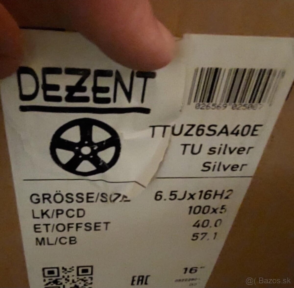 Elektróny 5x100R16