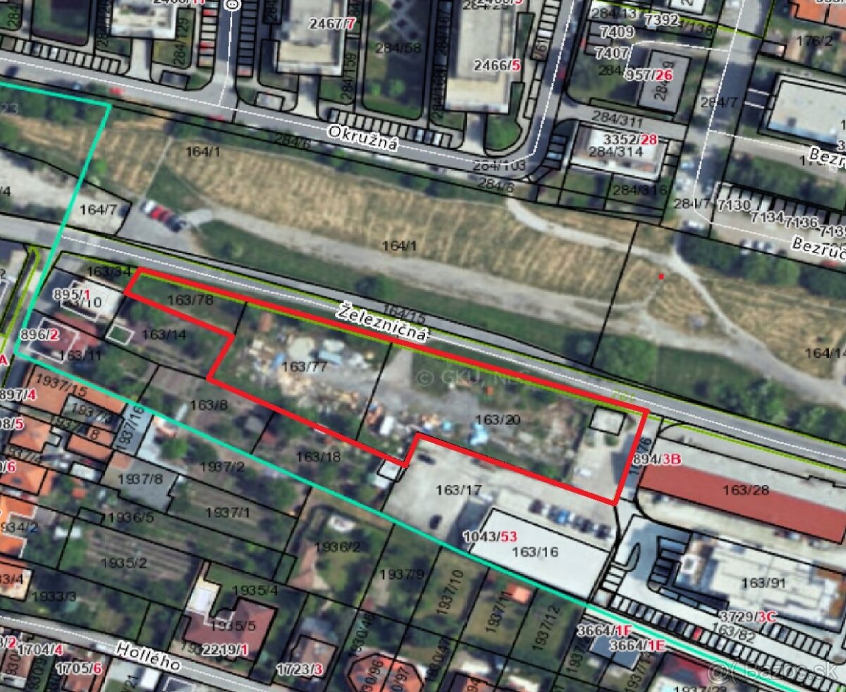 Predaj pozemok vhodný na bytovú výstavbu – Stupava, Železnič