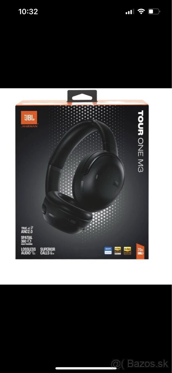 Slúchadlá JBL TOUR ONE M3 (JBLTOURONEM3BLK) čierna