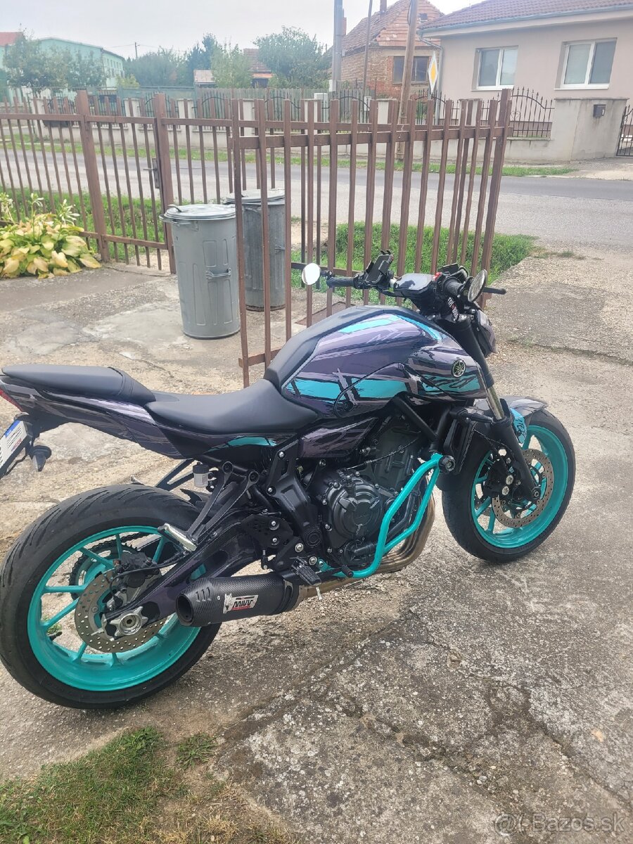 Yamaha mt 07 2022