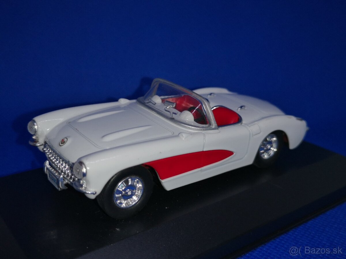 Predám zberateľský model Chevrolet Corvette 1957, 1:43