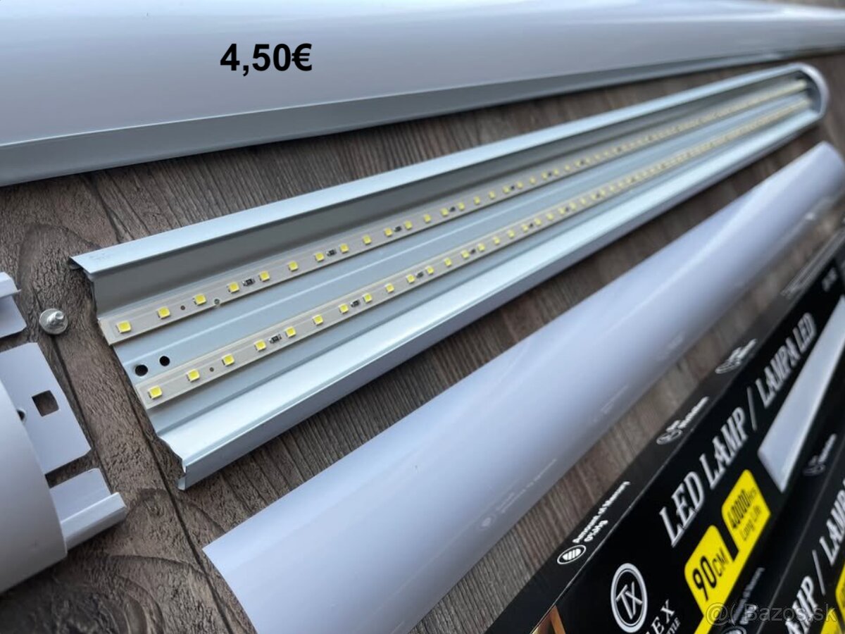 LED svietidlá, lampy 120cm