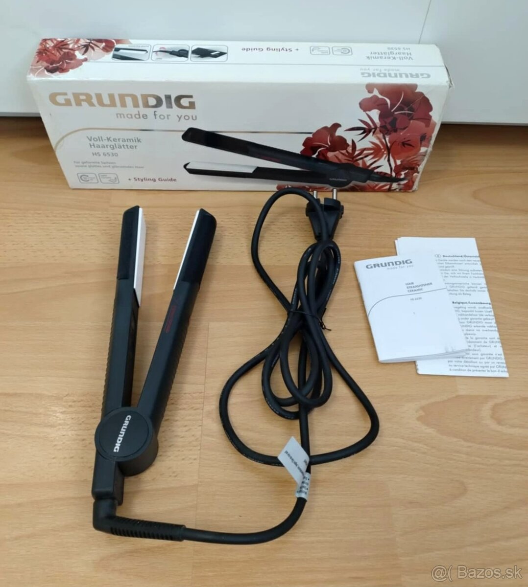 Nová žehlička na vlasy