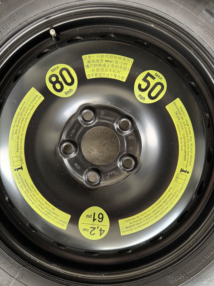 Rezerva Mercedes W212 5x112 155/70 r17