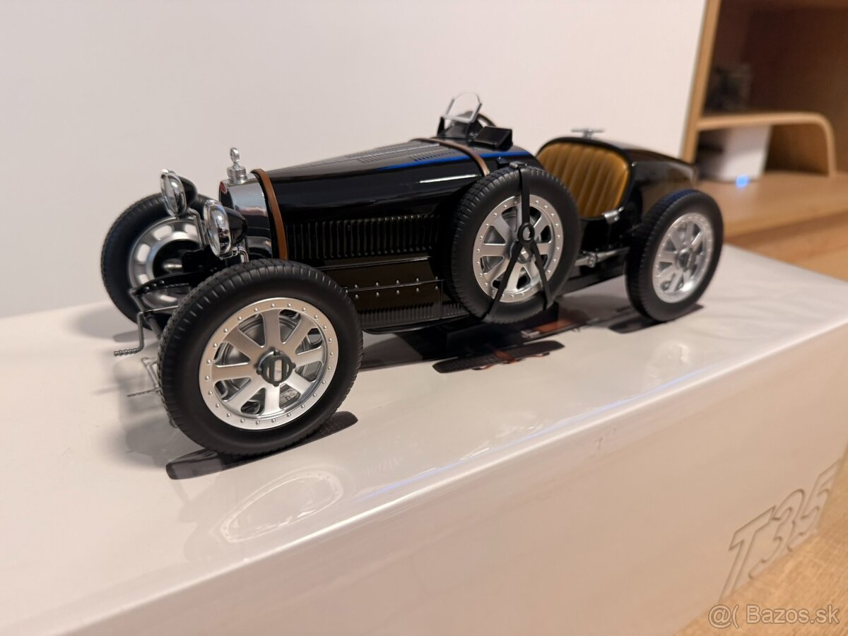 1:12 Bugatti Type 35 (1925) Black - NOREV