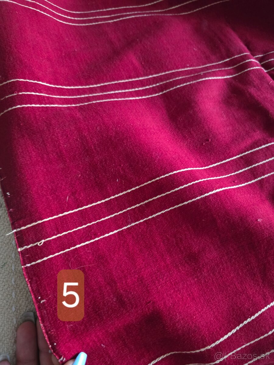 Stary kroj TKANÁ ČINOVAŤ