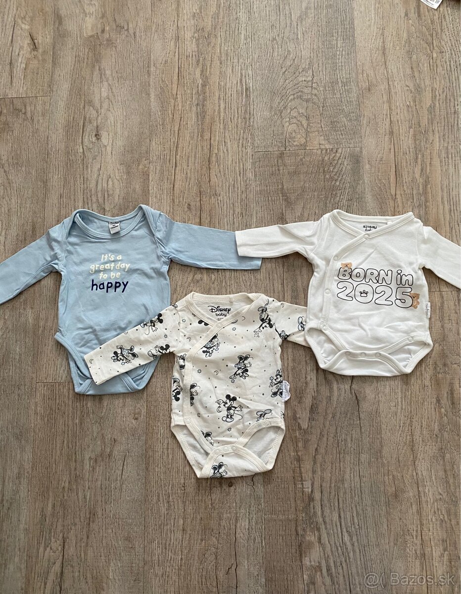 Chlapčenské detské body, legíny, tepláky veľ. 56