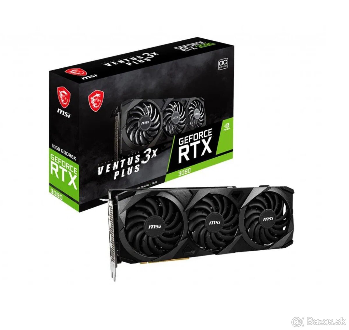 Grafická karta MSI GeForce RTX 3080 VENTUS 3X 10GB OC