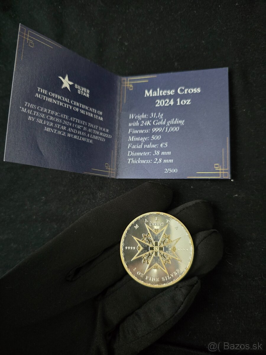 1 OZ strieborna minca