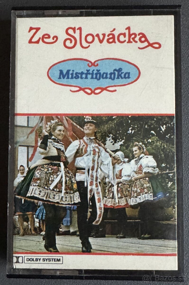 🎶 Mistříňanka - Ze Slovácka (Originálna Audiokazeta) 🎶