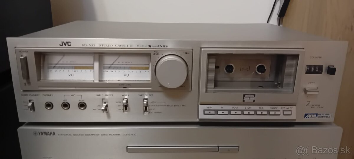Predám kazetový prehrávač JVC KD-A33