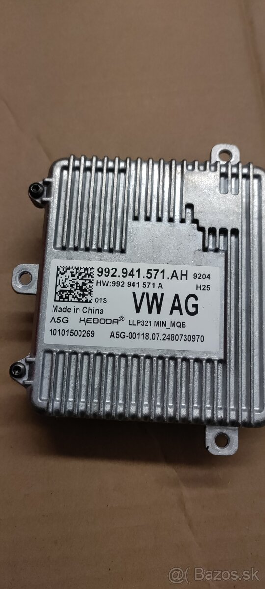 Riadica jednotka na VW