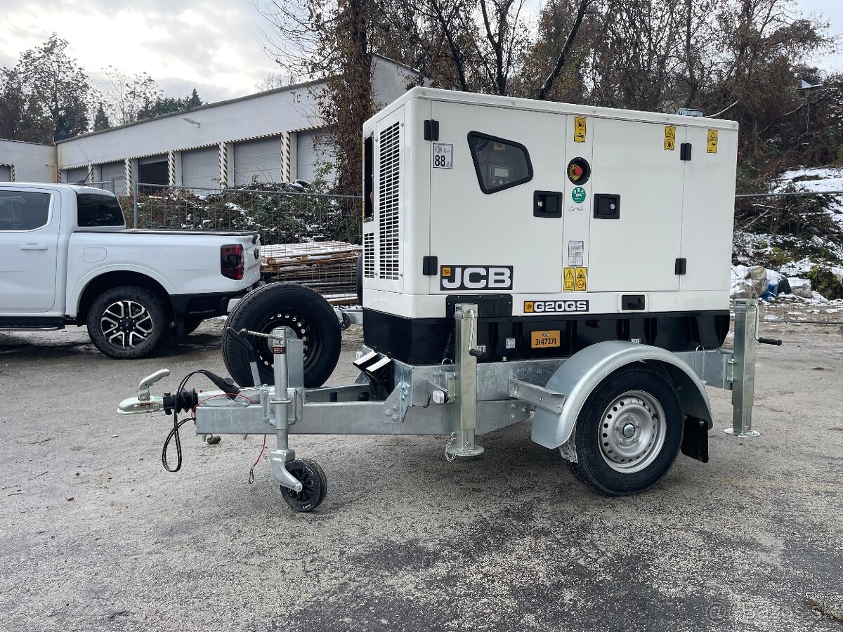 Elektrocentrála JCB 20 kVA na prenájom