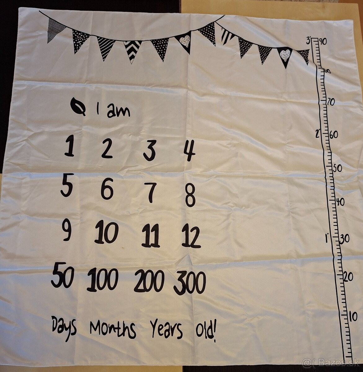 Míľniková foto deka pre bábätko