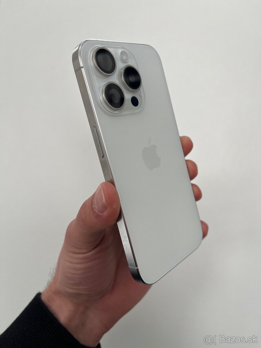 iPhone 15 Pro 128GB White Titanium