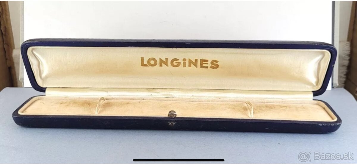 Kúpim staré púzdro na hodinky longines