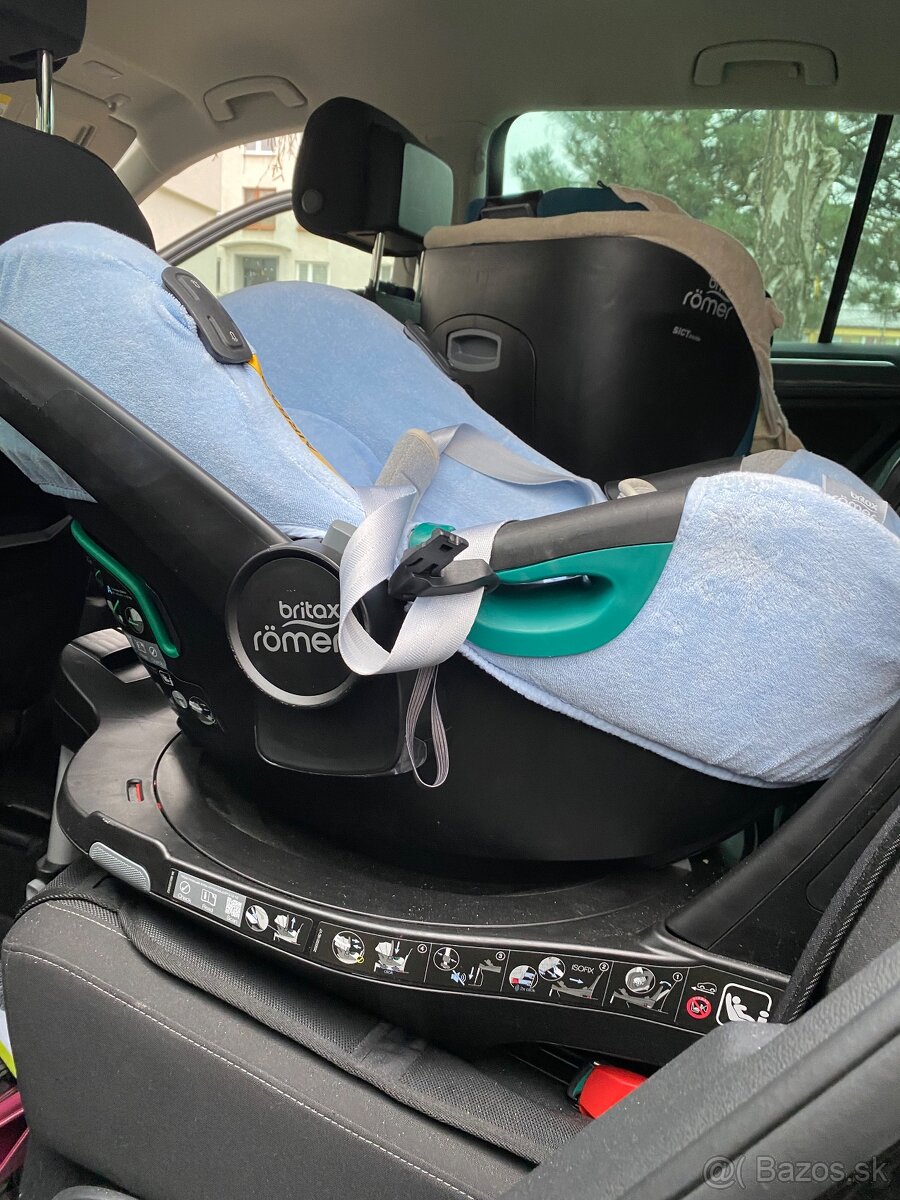 Autosedačka so základňou BRITAX RÖMER Baby Flex iSense