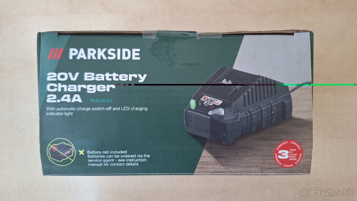 Parkside nabíjačka 2,4A
