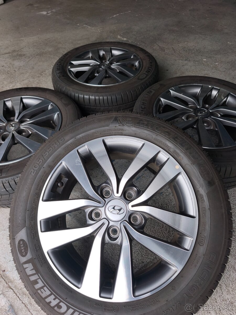 Alu disky 5x114,3 r15 na Mazda, Kia, Hyundai pneu 195/65 r15