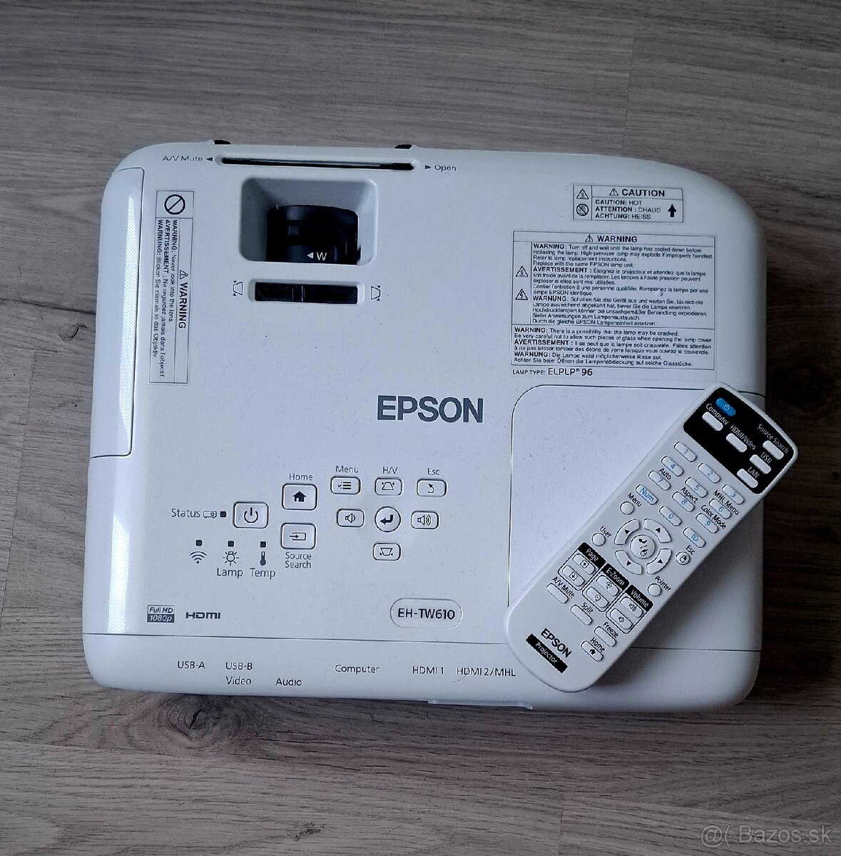 Predám projektor epson full hd