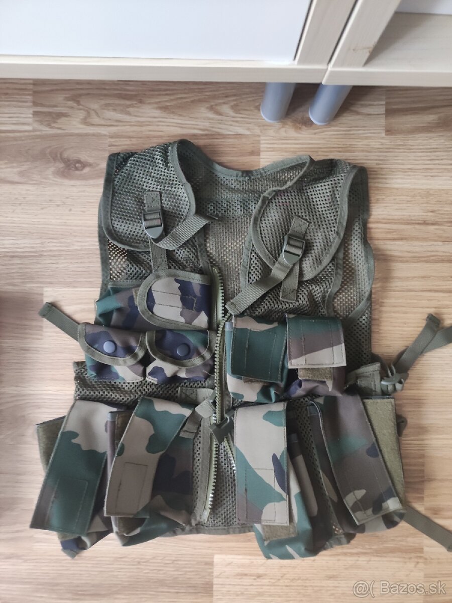 Taktická Vesta WOODLAND pre Deti - Muničák