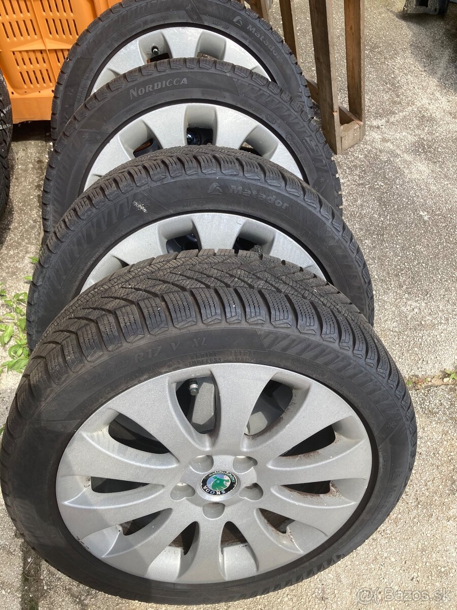 225/45R17zimné 5x112