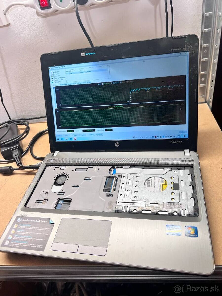 Predám funkčnú použitú matičnú dosku do notebooku HP 4330s.