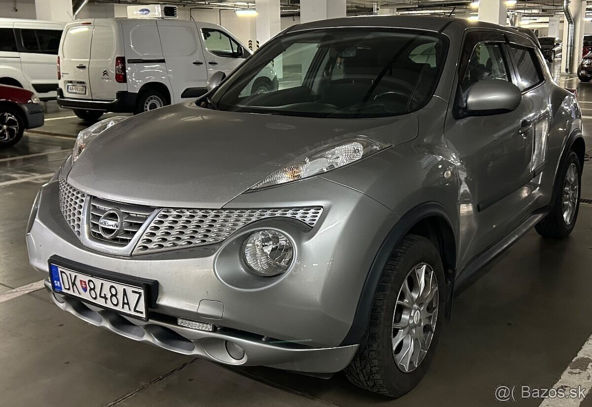Nissan Juke 1.6, 86 kw, benzín,119000km