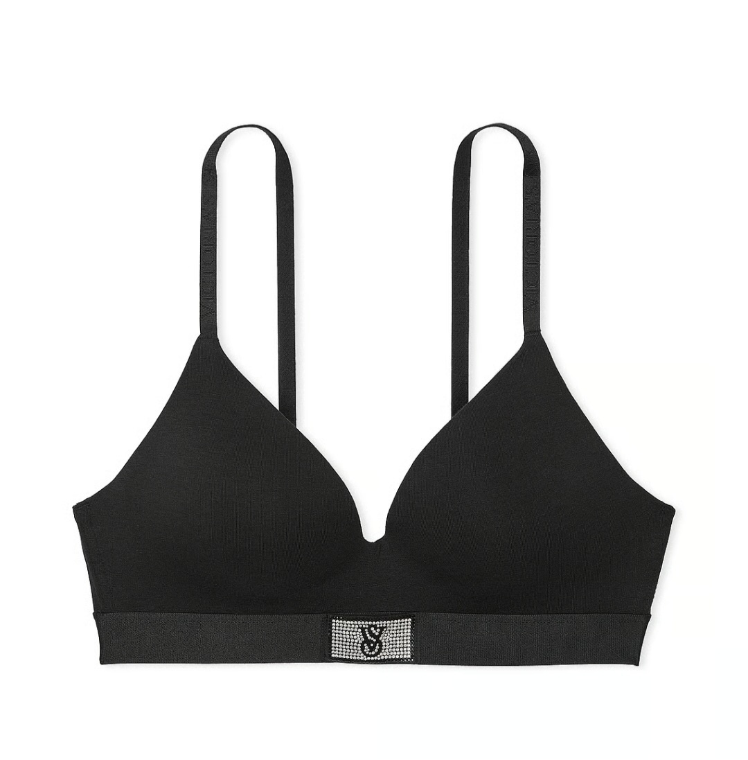 VS Shine Patch Lightly Lined Wireless Bra