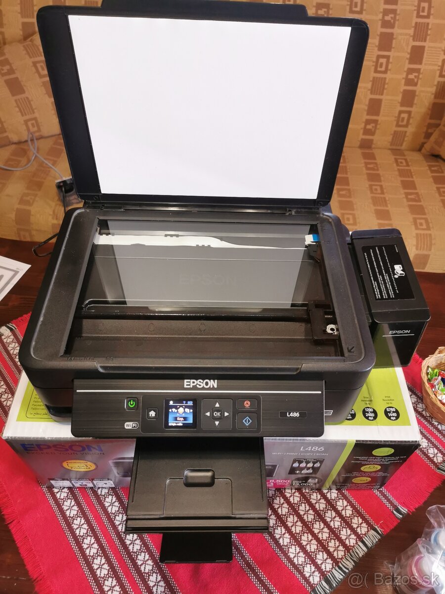 Predám multifunkčnú atramentovu tlačiareň Epson L486