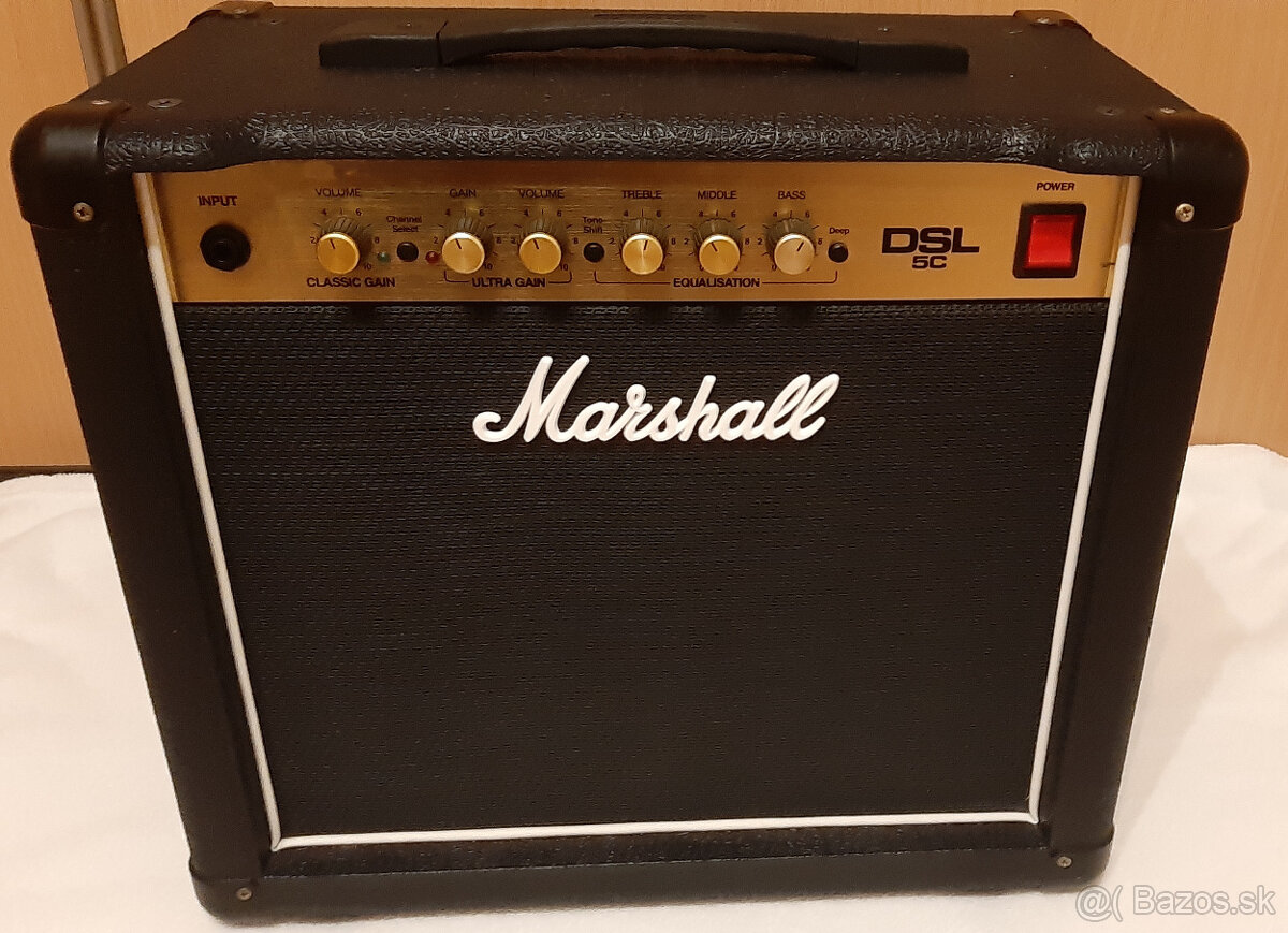 Predám kombo Marshall DSL5C